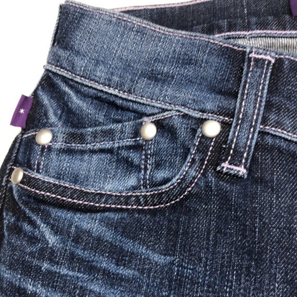 DVB DENIM BY BECKHAM FLARE JEANS 25x33 😎 (fits xxs to xs) - Picture 4 of 11